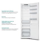 Geladeira Duplex Philco 458L Frost Free Eco Inverter PRF45A Inox 220V