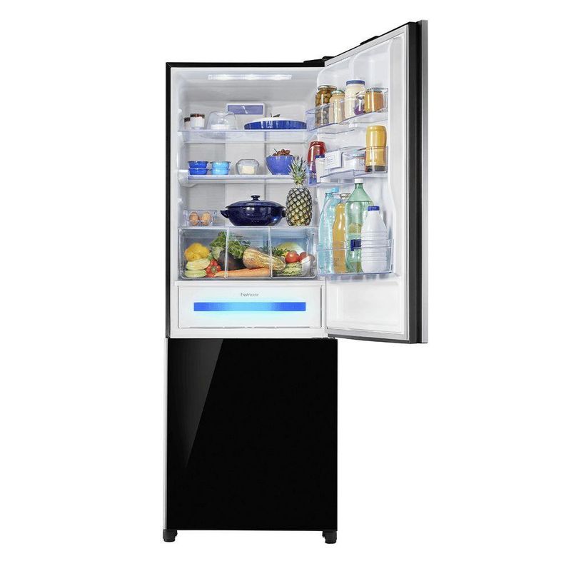 Geladeira Intuitive+ Panasonic BB71 Frost Free Inverter 511L Black Glass - NR-BB71GV7B NR-BB71GV7BB 220V