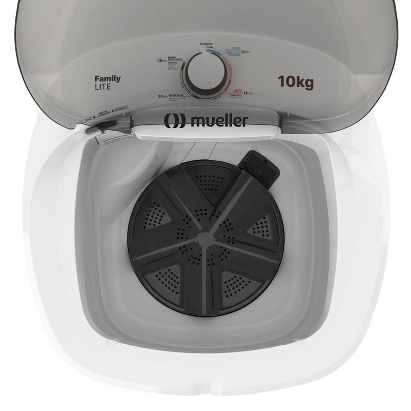 Lavadora Semiautomática Mueller Family Lite 10kg Branca 220V