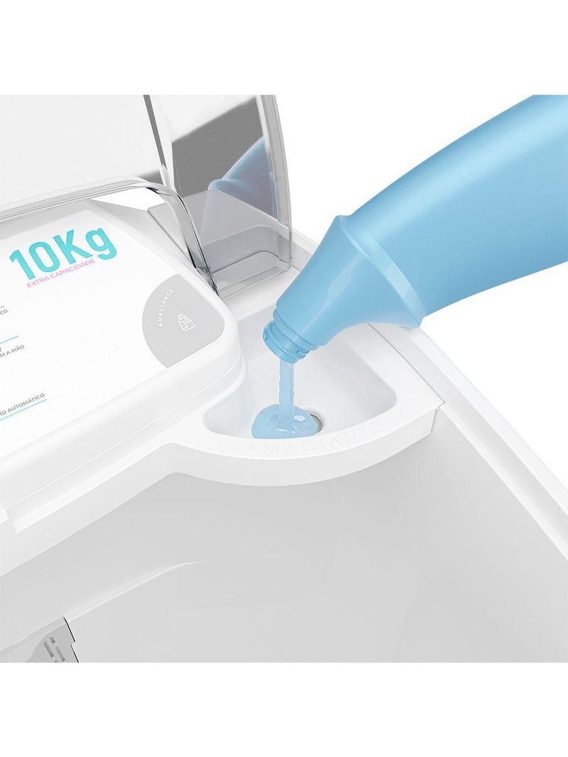 Máquina De Lavar Semi Automática 10kg Britânia BLR03 Branca 110V