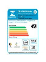 Máquina De Lavar Semi Automática 10kg Britânia BLR03 Branca 110V