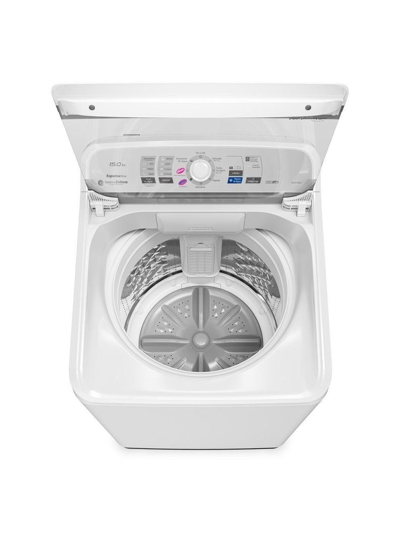 Maquina De Lavar Panasonic 15kg Sistema Ciclone Branca NA-F150B1WA 110V