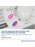 Maquina De Lavar Panasonic 15kg Sistema Ciclone Branca NA-F150B1WA 110V