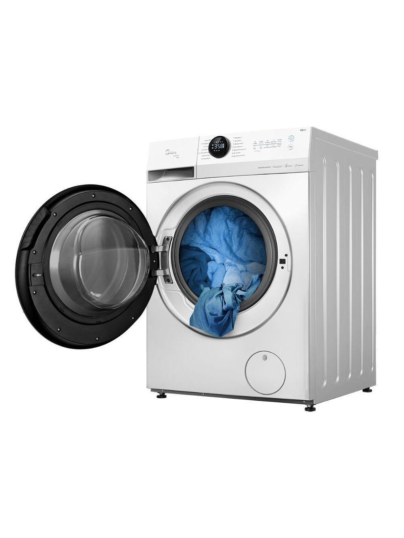 Máquina De Lavar Midea 13kg Healthguard Smart Inverter MF200W130WB Branca 220V
