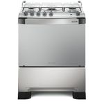 Fogão de Piso 5 Bocas a Gás Mueller Decorato Mesa Inox Bivolt