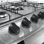 Fogão de Piso 5 Bocas a Gás Mueller Decorato Mesa Inox Bivolt