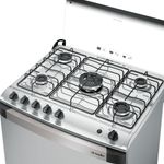 Fogão de Piso 5 Bocas a Gás Mueller Decorato Mesa Inox Bivolt