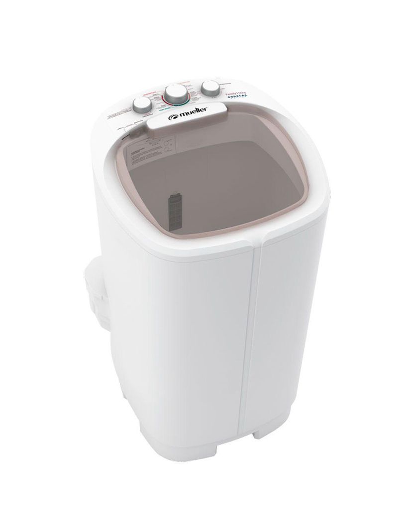 Máquina De Lavar Family Aquatec 12kg Semiautomática Mueller Branco 110V
