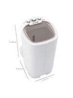 Máquina De Lavar Family Aquatec 12kg Semiautomática Mueller Branco 110V