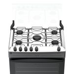 Fogão 5 Bocas Atlas Mônaco Top Automático Mesa Inox Titanium Bivolt