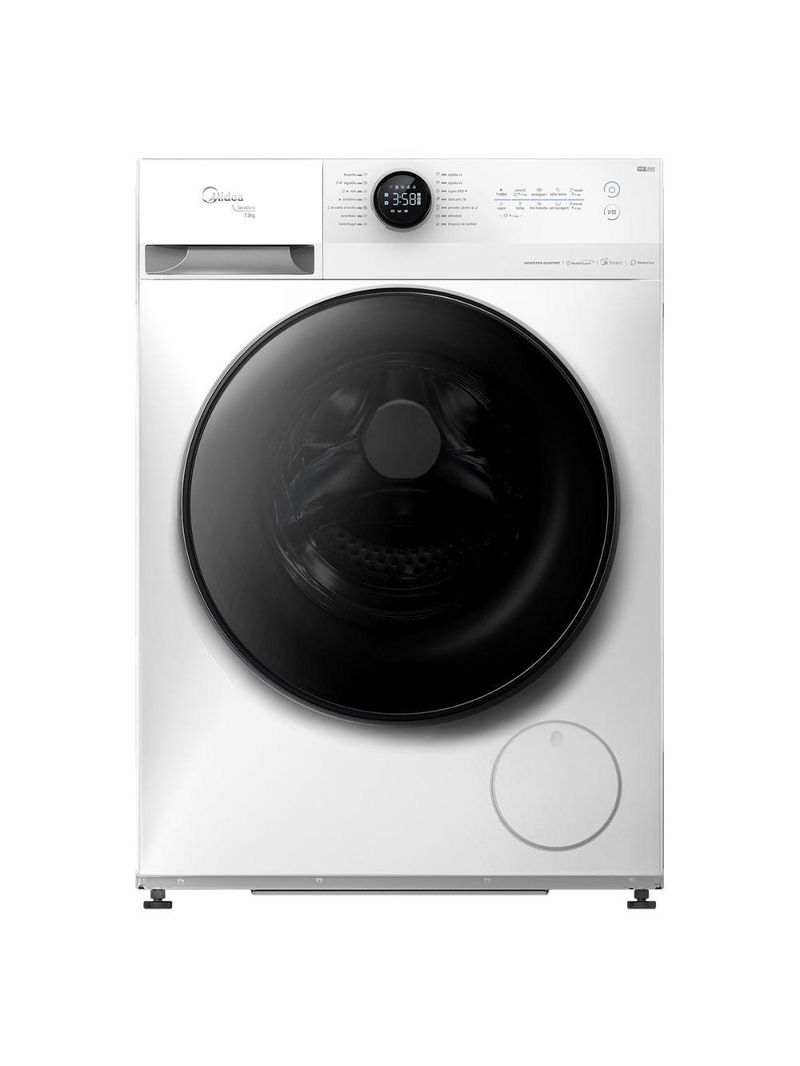 Máquina De Lavar Midea 13kg Healthguard Smart Inverter MF200W130WB Branca 110V