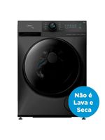 Máquina De Lavar Midea 13kg Healthguard Smart Inverter Mf200w130wb Titanium 220v