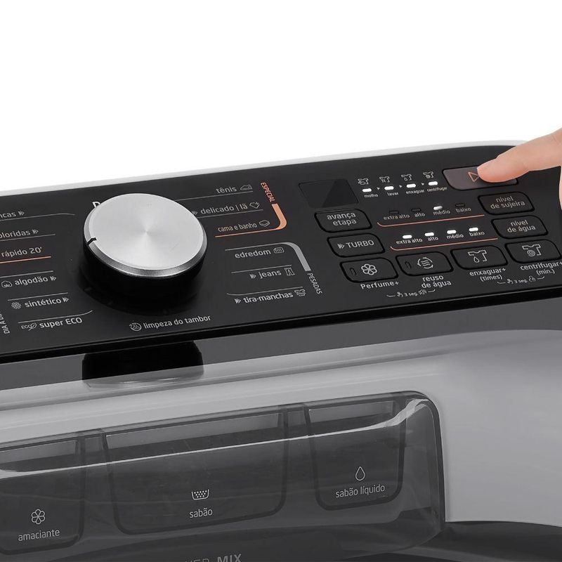 Lavadora Midea Wave Agitador 15kg Branco - 110V