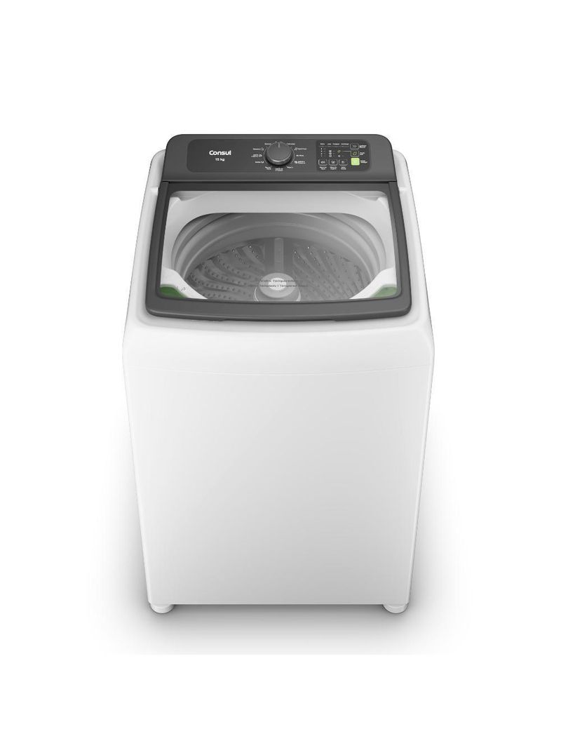 Máquina De Lavar Consul 15KG Com Modo Eco Branca CWN15AB 127V