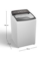 Máquina De Lavar Bwk13abana 13kg Branca Brastemp Branco 220v