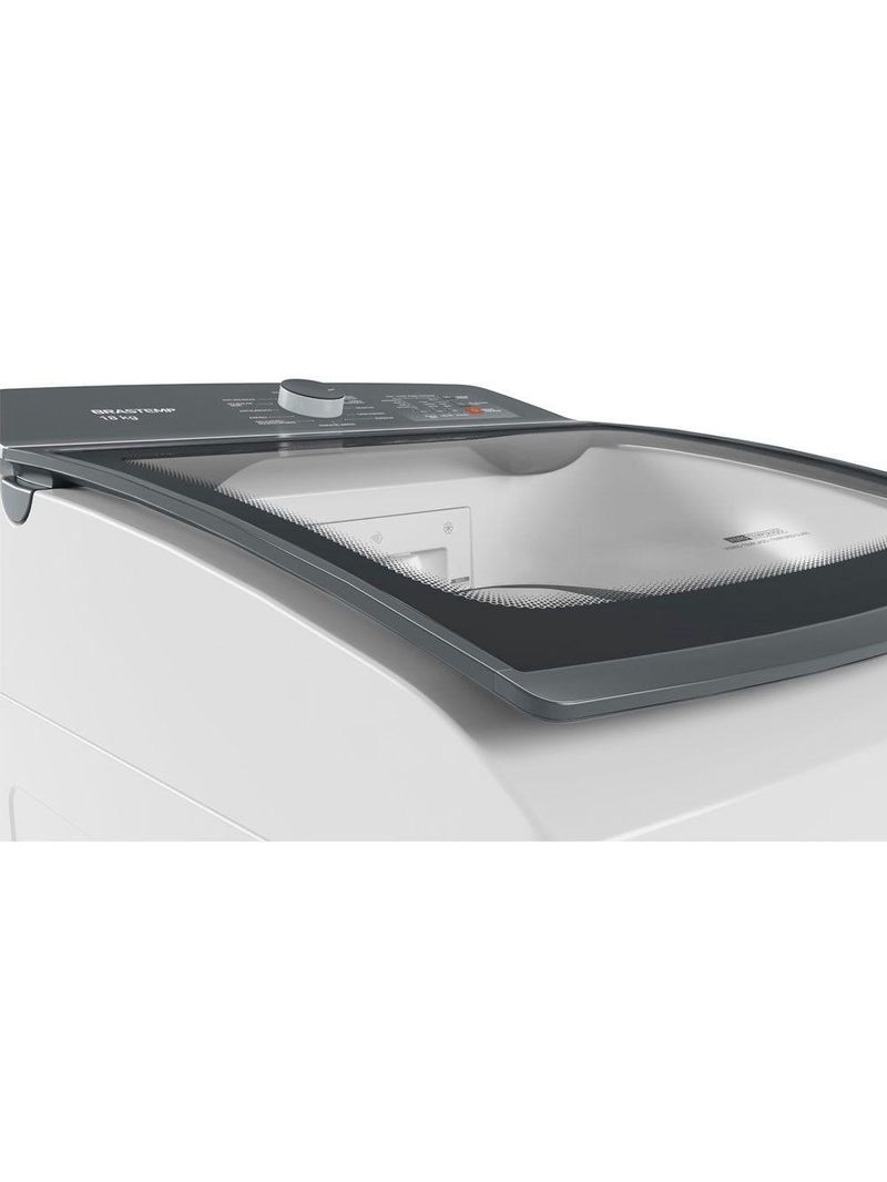 Máquina De Lavar 18kg Cesto Inox Painel Digital Brastemp Branco 110V