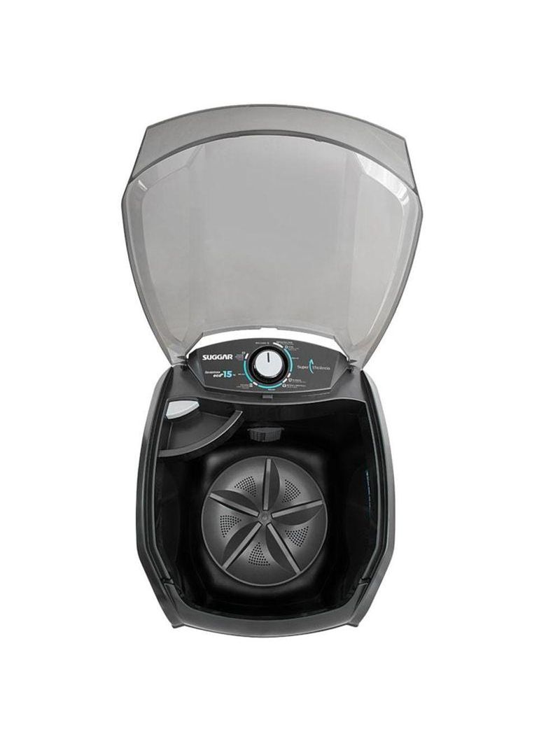 Lavadora Lavamax Eco 15kg Preta Suggar 220V