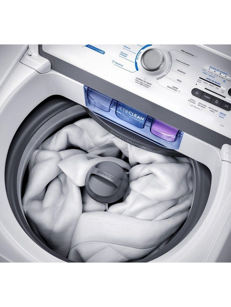 Máquina De Lavar 17kg Essential Care Com Cesto Branco 110v