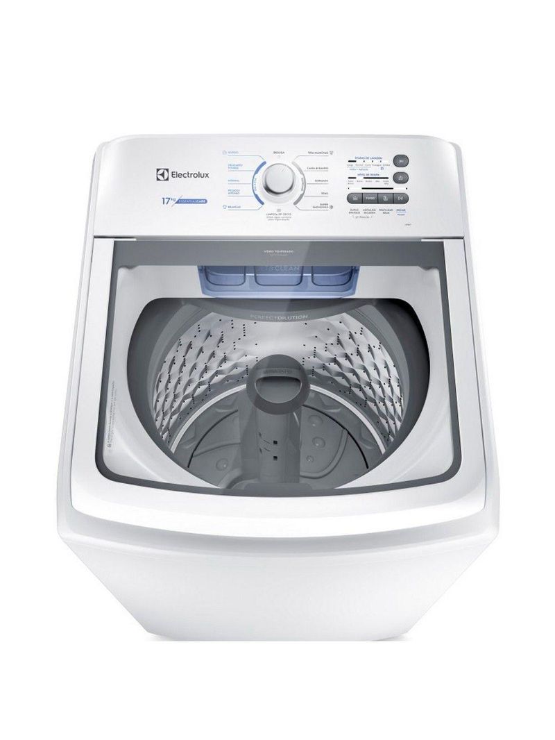 Máquina De Lavar 17kg Essential Care Com Cesto Branco 110v