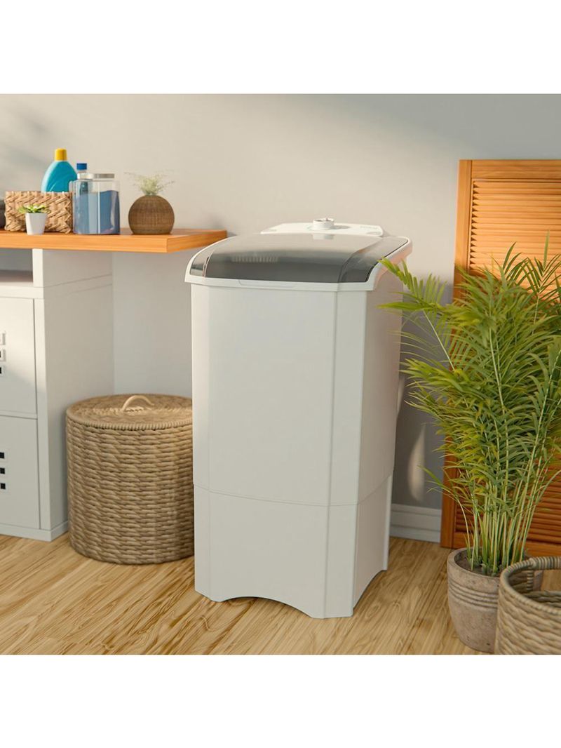 Lavadora De Roupas Britânia 10 KG Semi Automatica Branco BLR03 220V