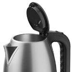 Chaleira Elétrica Electrolux EEK10 1,8L Preto Inox com Base Giratória 360° e Desligamento Automático