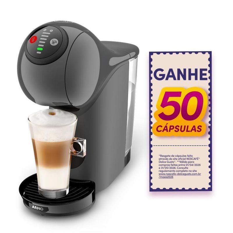 Cafeteira Nescafé Dolce Gusto Genio S Basic Grafite 220V