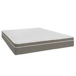 Colchão Casal Sereneprime Molas Ensacadas 138x188x25 tecido com a cor Cinza