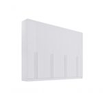 Guarda Roupa Grande 8 Portas 8 Gavetas - Daymont-branco - Móveis D'doro