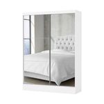 Guarda Roupa Com 2 Portas Espelhado Sapphire -grand Line