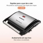 Master Press Inox Mondial Preto 1000W PG-01-CL 110V