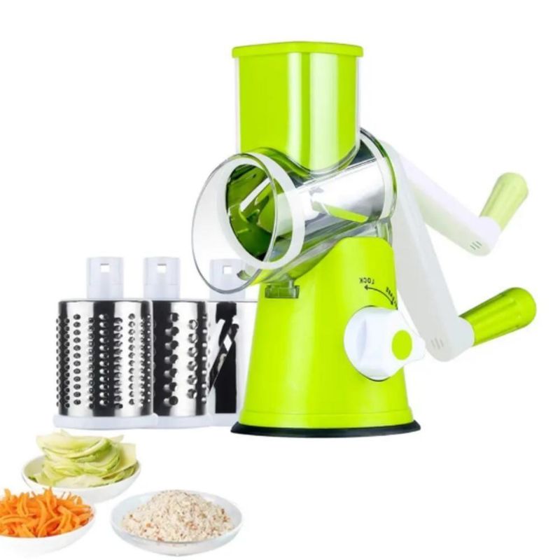 Processador Alimentos Manual Cortador Ralador Verduras Frios
