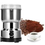 Moedor Eletrico Portatil Bivolt De Inox 200w De Graos E Cafe