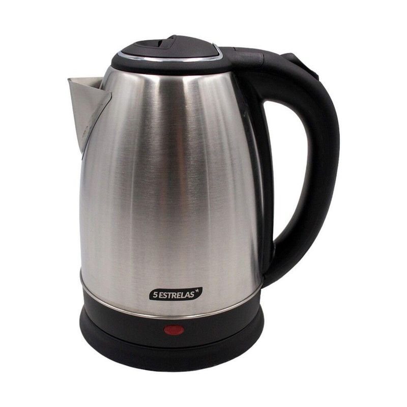 Chaleira Elétrica Bigsul 1500W 1,8L Aço Inox Escovado Inox Tpc 220V
