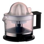 Espremedor De Frutas Elétrico Extrator Suco Cozinha - Ideal Para Laranjas, Limões E Mais Preto 220V