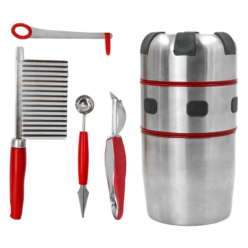 Espremedor Amassador Cortador Aço Inox