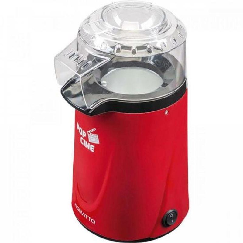 Pipoqueira Elétrica Agratto Pop Cine 1200W Vermelho para Preparar Pipoca em Casa 110V