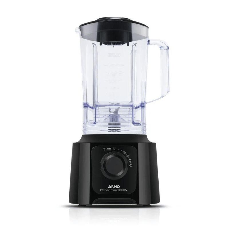 Liquidificador Arno Power Max LN50 700W 3,1L 5 Velocidades Preto 110V
