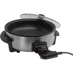 Panela Elétrica Multiuso Agratto Mangiare 3 l 1500W Antiaderente Preto 220V