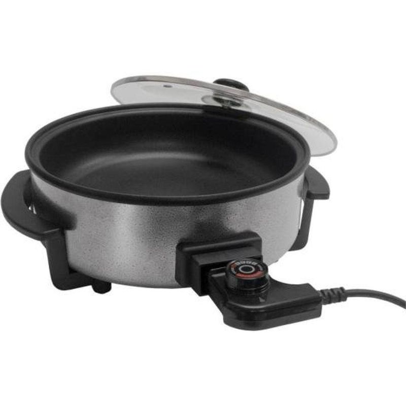 Panela Elétrica Multiuso Agratto Mangiare 3 l 1500W Antiaderente Preto 220V
