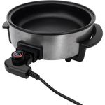 Panela Elétrica Multiuso Agratto Mangiare 3 l 1500W Antiaderente Preto 220V