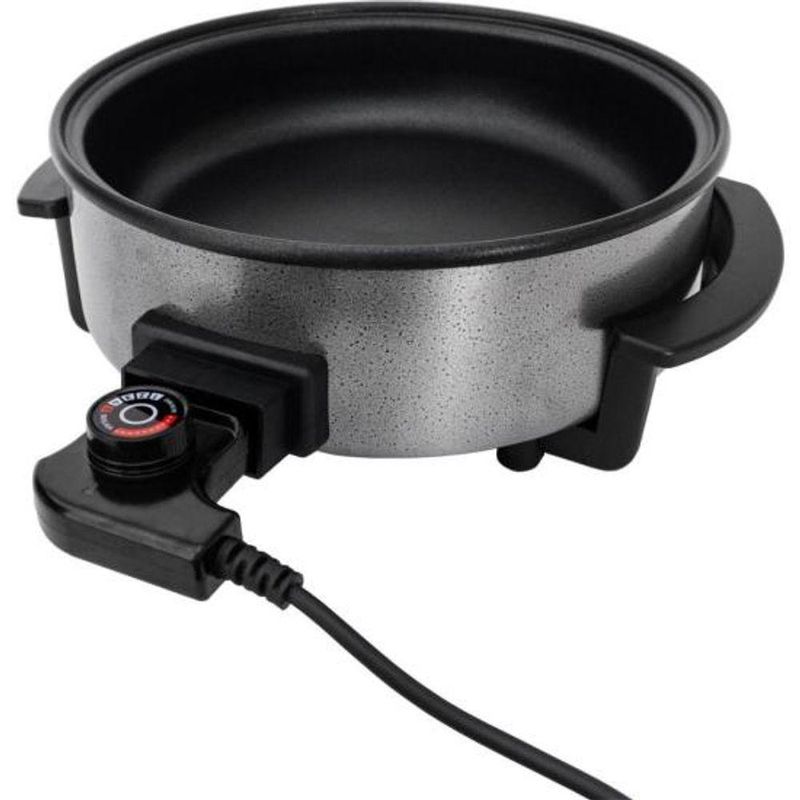Panela Elétrica Multiuso Agratto Mangiare 3 l 1500W Antiaderente Preto 220V