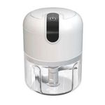 Mini Processador Usb De Alimentos Eletrico - 250ml | Branco