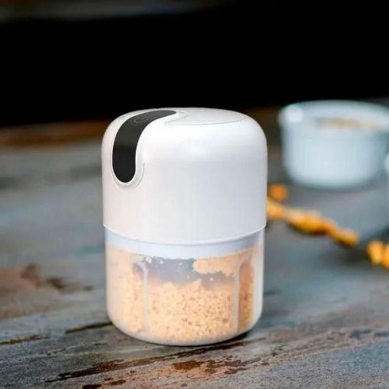 Mini Processador Usb De Alimentos Eletrico - 250ml | Branco