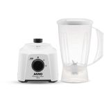 Liquidificador Arno Power Mix 550W 2L com 4 Lâminas Zelkrom e 3 Velocidades Branco 110V