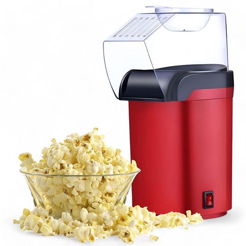 Pipoqueira Elétrica SOKANY Máquina para Pipoca 1100W Vermelho em 110V