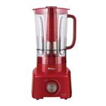 Liquidificador Philco PH900 1200W 3 Litros com Filtro 12 Velocidades Vermelho 220V