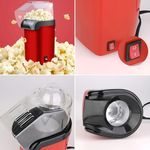Pipoqueira Elétrica SOKANY Máquina para Pipoca 1100W Vermelho em 110V