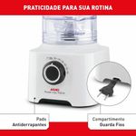 Liquidificador Arno Power Max LN51 700W 3,1L 4 Lâminas Powelix Branco 220V
