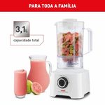 Liquidificador Arno Power Max LN51 700W 3,1L 4 Lâminas Powelix Branco 220V