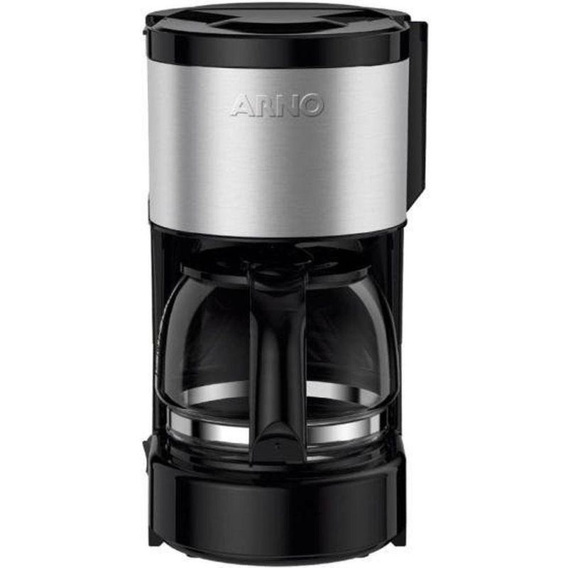Cafeteira Elétrica para Preparo de Café Arno Perfectta Inox em Aço com 15 Xícaras Inox 110V